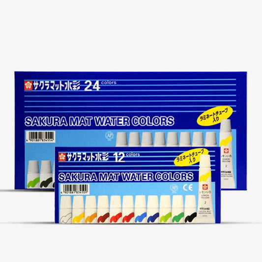 SAKURA MAT WATER COLORS 12PCS