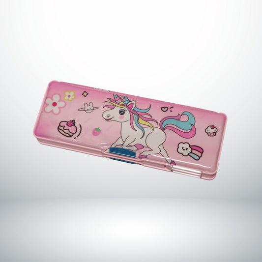 DOUBLE SIDED MAGNETIC GEOMETRY BOX UNICORN S-303
