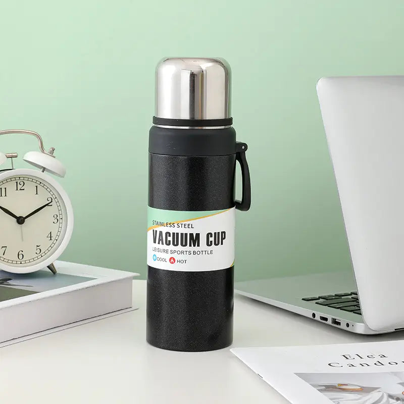 WATER BOTTLE VACUUM CUP STAINLESS STEEL 700ML WB-8166