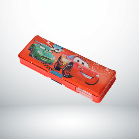DOUBLE SIDED MAGNETIC GEOMETRY BOX MCQUEEN CARS S-303