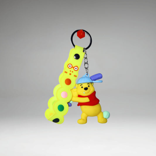 CUTE POOH KEY CHAIN
