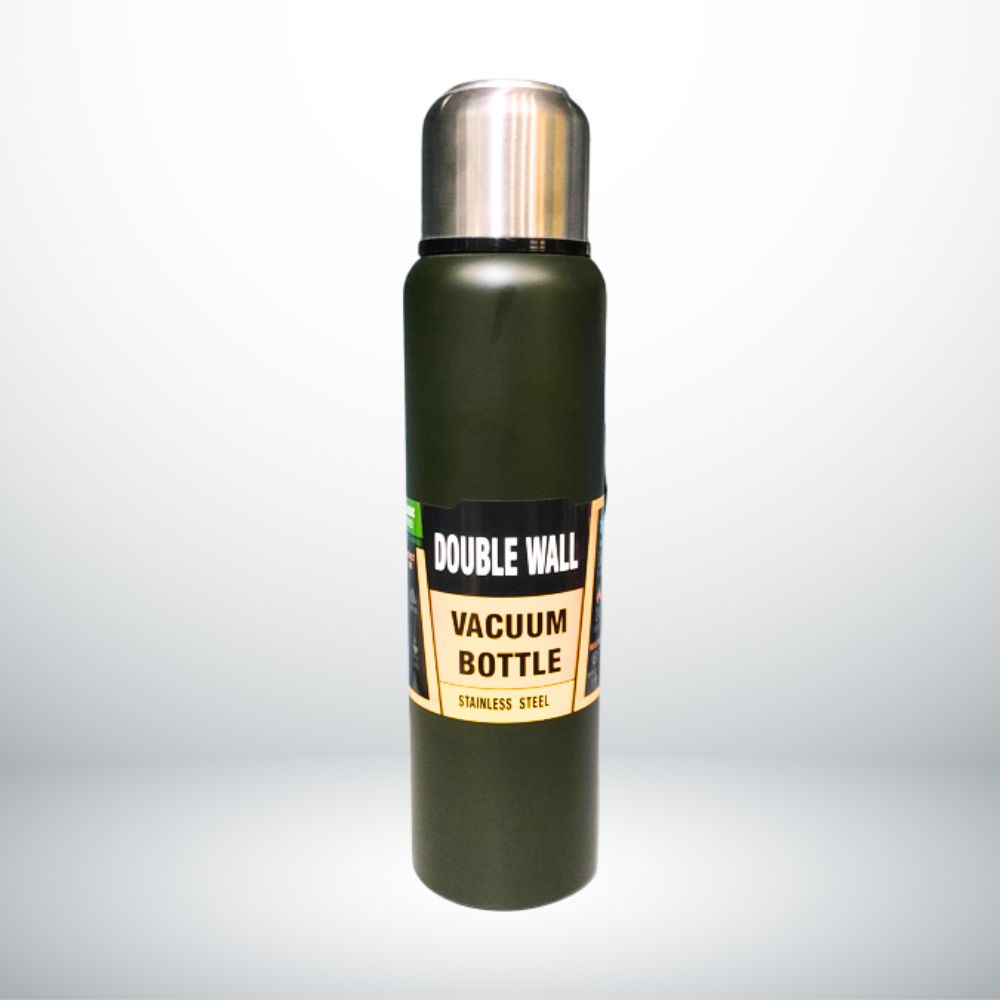 DOUBLE WALL VACCUM BOTTLE STAINLESS STEEL 1000ML 2025