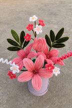 Handmade Velvet Bloom Box – Everlasting Luxury Floral Arrangement