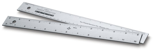 ALUMINUM RULER 8''