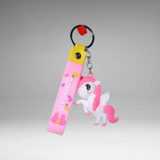 CUTE LITTLE UNICORN KEY CHAIN