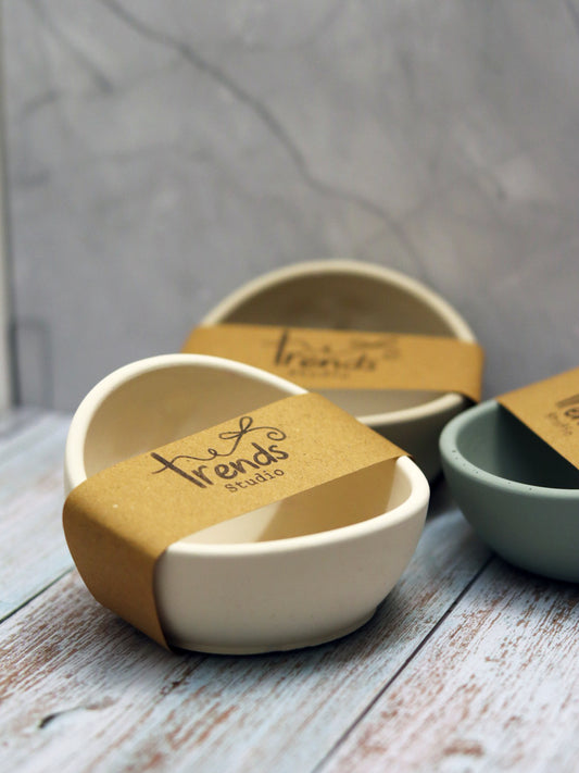 Studio Trinkets: Half Moon Bowl