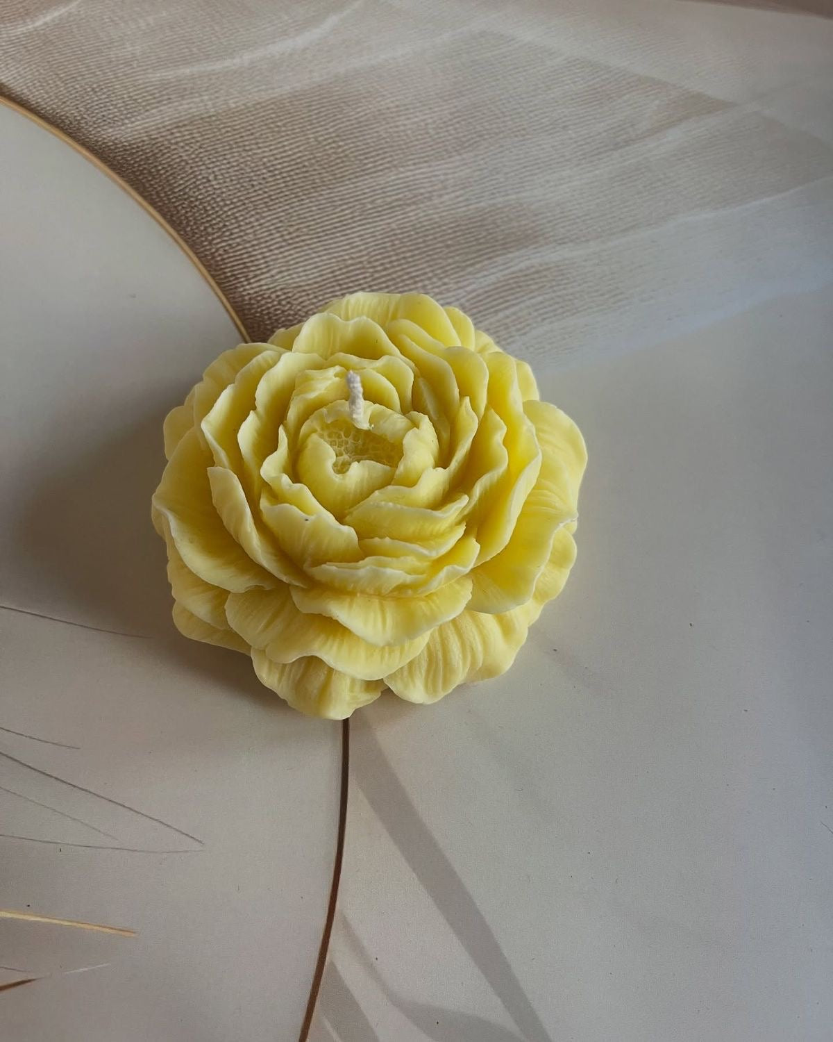 Premium Soy wax Peony scented candle