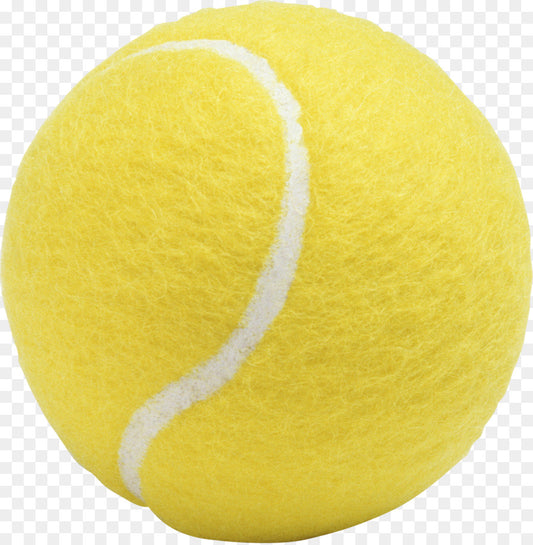 AN TENNIS BALL