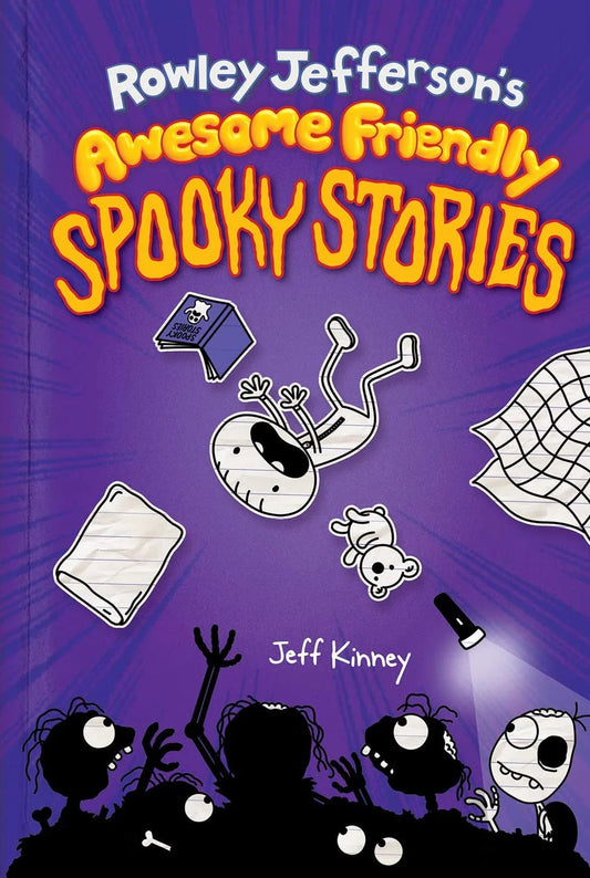 AWESOME FRIENDLY SPOOKY STORIES BY ROWLEY JEFFERSON'S HARD BINDING