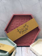 Geometric Hexagon Tray