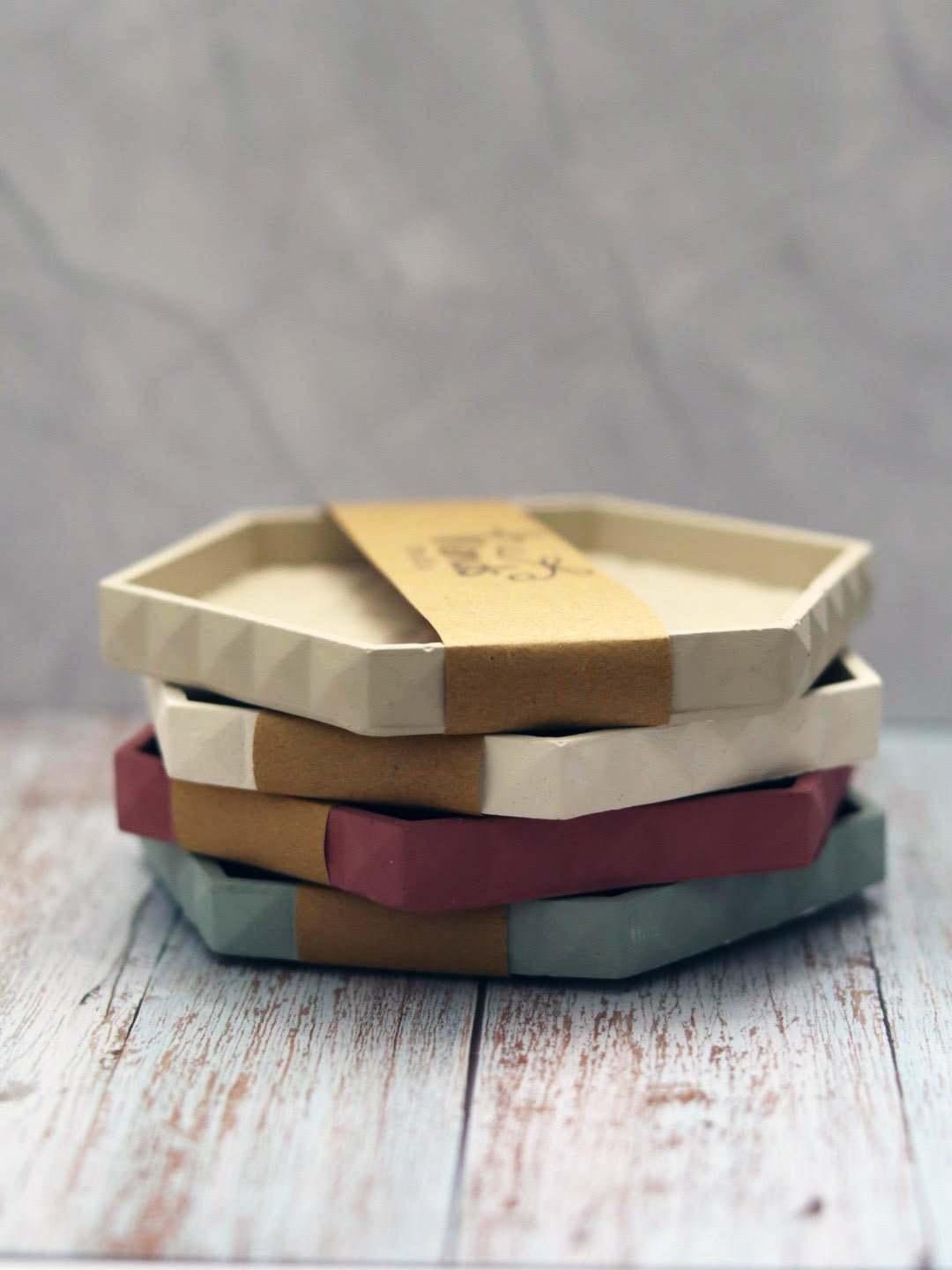 Geometric Hexagon Tray